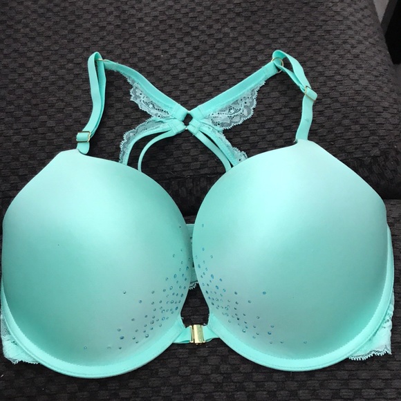 34DD Beyond Sexy Lace Cross Back La Senza PushUp - Picture 1 of 3
